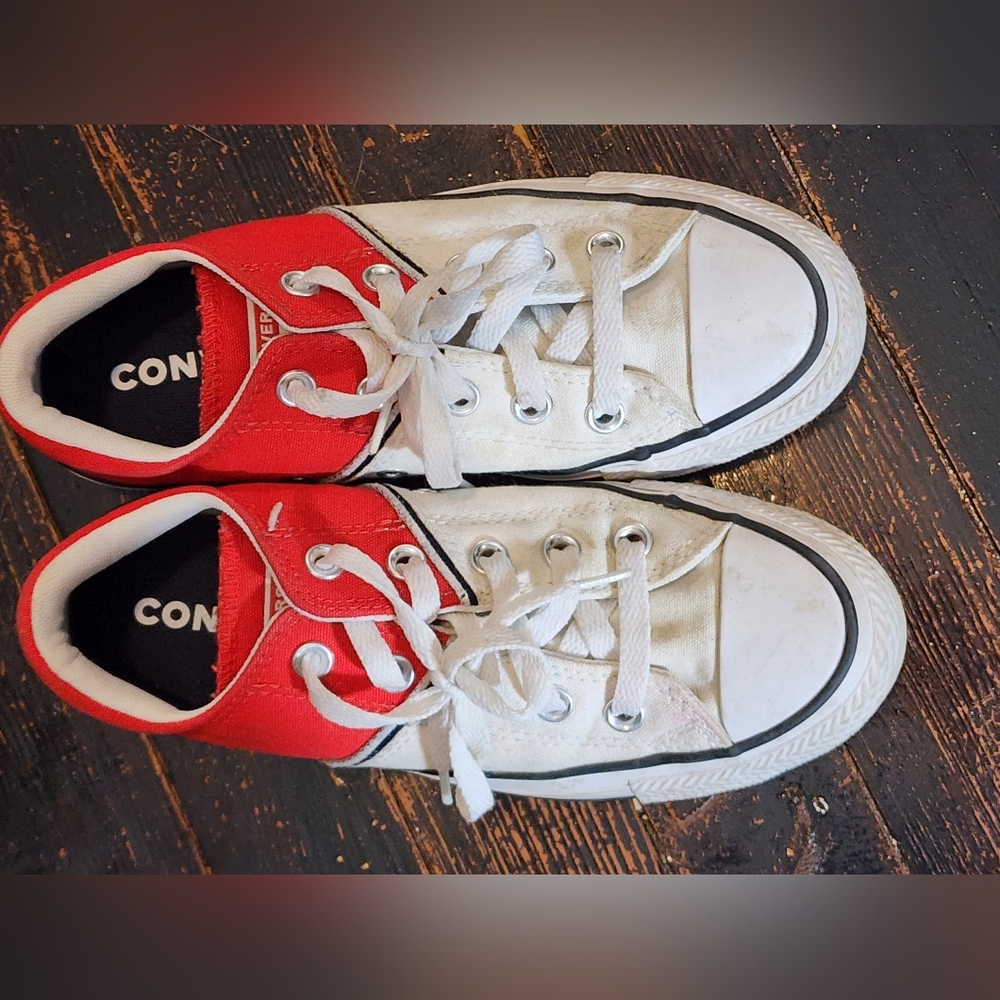 Converse Womens' Red and White Size 6